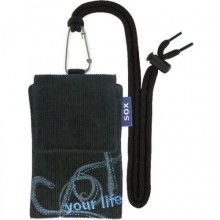 Etui uniwersalne SOX Apple sztruks Navy blue