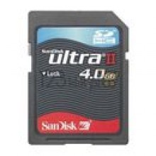 Karta SANDISK Karta SDHC / 4GB Ultra II