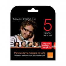Pakiet startowy Orange Go 5