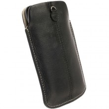 Krusell LUNA POUCH Large Black / Sand