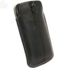 Krusell LUNA POUCH Large Black / Sand