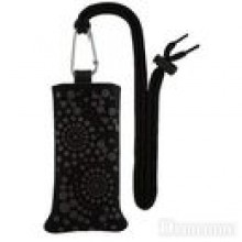 SOX etui do telefonu kropki szare / czarne