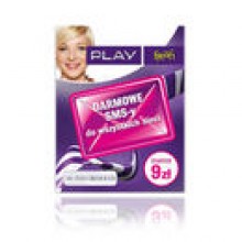 Karta startowa Play Fresh 9 SMS do wszystkich sieci