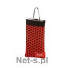 Etui uniwersalne SOX PEAS red -skarpeta