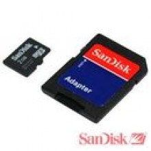 2 GB - SanDisk microSD karta pamici