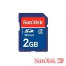 2 GB - SanDisk SD karta pamici