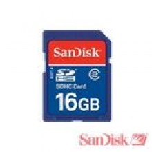 16 GB - SanDisk SDHC karta pamici - 4 MB / s