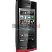Smartfon NOKIA 500 Czarno-czerwony