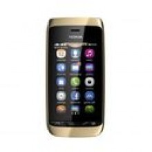 Telefon komrkowy Nokia Asha 308 Dual SIM zoty
