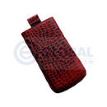 Saszetka Visson KROKO czerwona Nokia Lumia 800 XXL