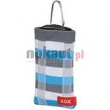 Pokrowiec SOX SPX 01 Szaro-niebiesko-bia�y