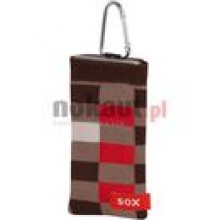 Pokrowiec SOX SST 03 Czarno-czerwono-br�zowy