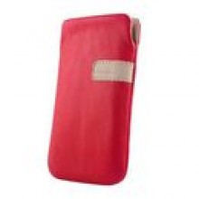 Wsuwka GreenGo Fiesta XXL do Samsung i9100 czerwona
