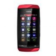 Telefon Nokia 306 Asha czerwony