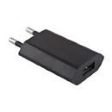 Sieciowa adowarka USB 1A FOREVER czarna