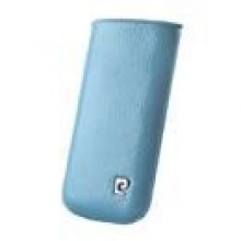 Etui Pierre Cardin Classic Aqua do XL  niebieskie