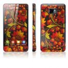 SOX skins HOHLOMA gold&red flowers S.Galaxy II