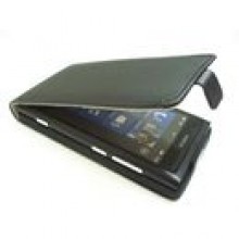 SLIM LINE - SATYNOWE ETUI FLIP CASE DO NOKIA LUMIA 800