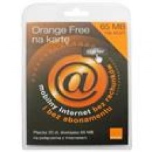 KARTA STARTOWA @ ORANGE FREE 20