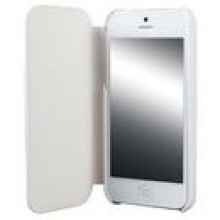 Krusell FlipCover [White], Sk�rzane etui dla iPhone 5