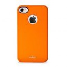PURO Soft Fluo [Orange], Etui dla iPhone 4 / 4S