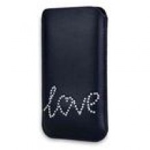 SOX Love [Black] Skrzana wsuwka dla iPhone 5