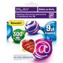 Zestaw startowy PLAY DATA 9 PLN Borneo ONE SIM