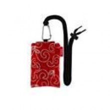 SOX KAH2 02 aksamit haft 2 czerwony -