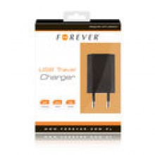 adowarka sieciowa Forever USB 1 A czarna