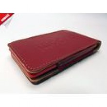 SK�RZANE ETUI BUGATTI do NOKIA LUMIA 820 (czerwone)