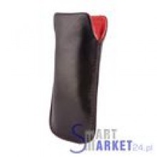 Wsuwka sk�rzana (Samsung I9000 Galaxy S) czarno - czerwona