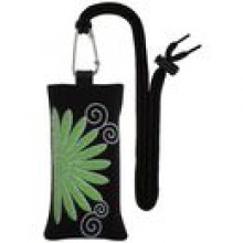 SOX etui do telefonu kwiatek zielony / czarny (149196)