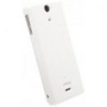 Pokrowiec KRUSELL Colorcover Xperia V White Metallic