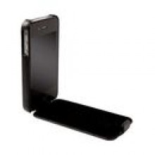 Krusell SlimCover [Black], Sk�rzane etui dla iPhone 4 / 4S