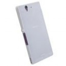 Krusell FrostCover - Etui Xperia Z (bia�y przezroczysty)