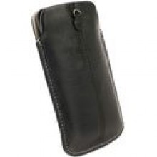 Krusell LUNA POUCH Extra Large Black / Sand