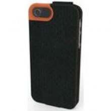 Kensington Flip Wallet BLACK / ORANGE for iPhone 5