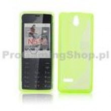 Puzdro silikonov pre Nokia 515, Green