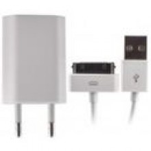 FOREVER TF1 USB 1A + kabel do iPhone 4 / 4S Biay