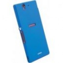 Pokrowiec KRUSELL Colorcover Xperia Z Niebieski Metalik