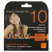 Karta Startowa Orange 10