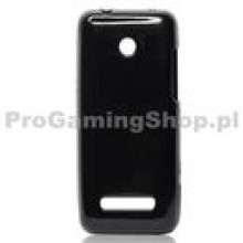 Sprawa silikonowe Jelly Case do Nokia 206, Black