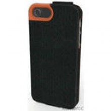Obudowa Kensington Flip Wallet BLACK / ORANGE do iPhone 5