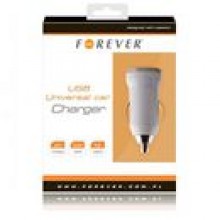 adowarka samochodowa Forever USB 1 A - white