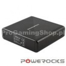 Zlon zdroj PoweRocks Magic - kapacita 12 000 mAh, Black