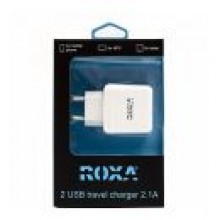 Sieciowa adowarka Roxa 2 gniazda USB 2.1A