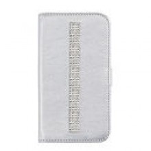 Playtime Silver Pattern Smartphone Bookcase