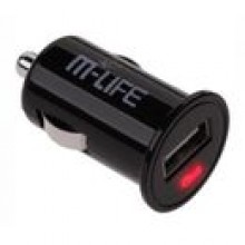 adowarka USB samochodowa 1A M-Life Basic ML0318