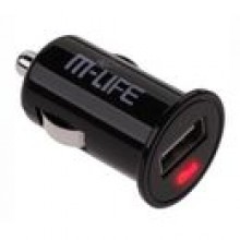 adowarka USB samochodowa 1A M-Life ML0318