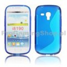 Puzdro silikonov pre Samsung Galaxy S3 Mini - i8190, Blue